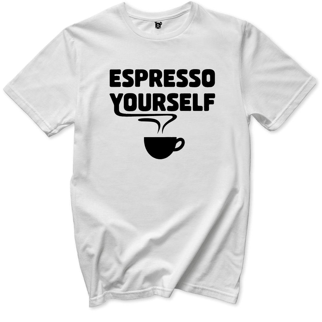 Espresso Yourself T-Shirt - Throwback Paradise