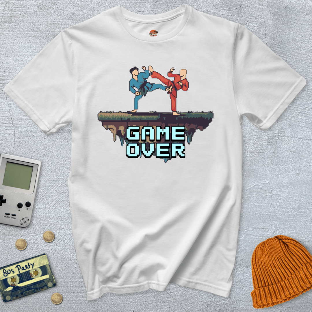 Printify T-Shirt White / S Game Over - Shirt