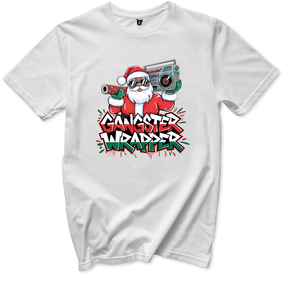 Gangster Wrapper T-Shirt - Throwback Paradise