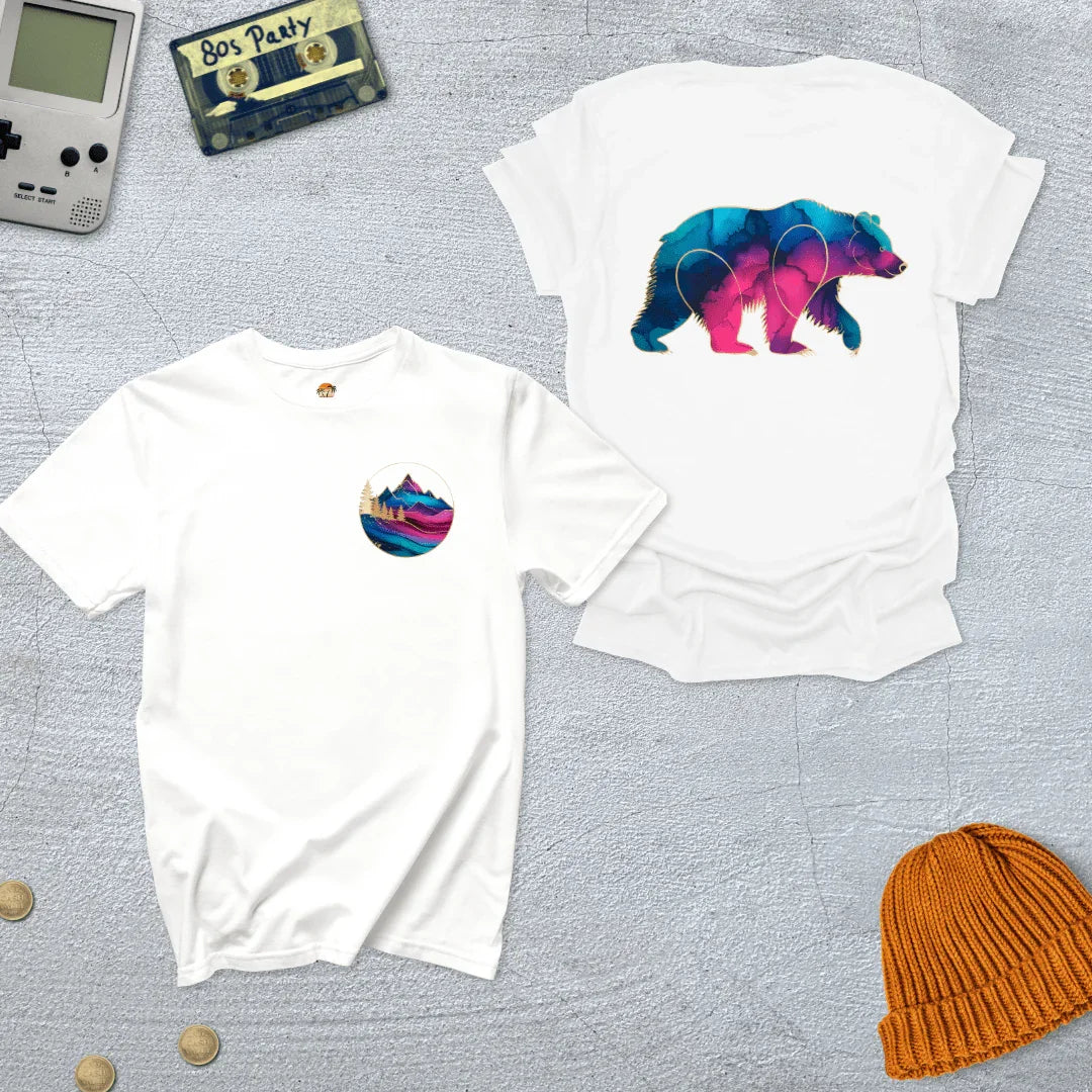 Gradient Grizzly - Shirt - Throwback Paradise