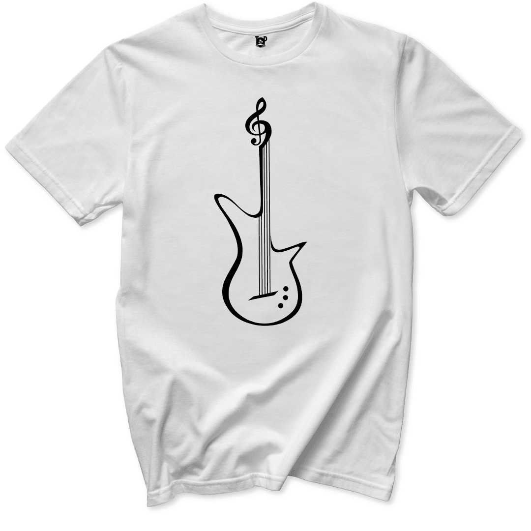 Guitar T-Shirt - Throwback Paradise