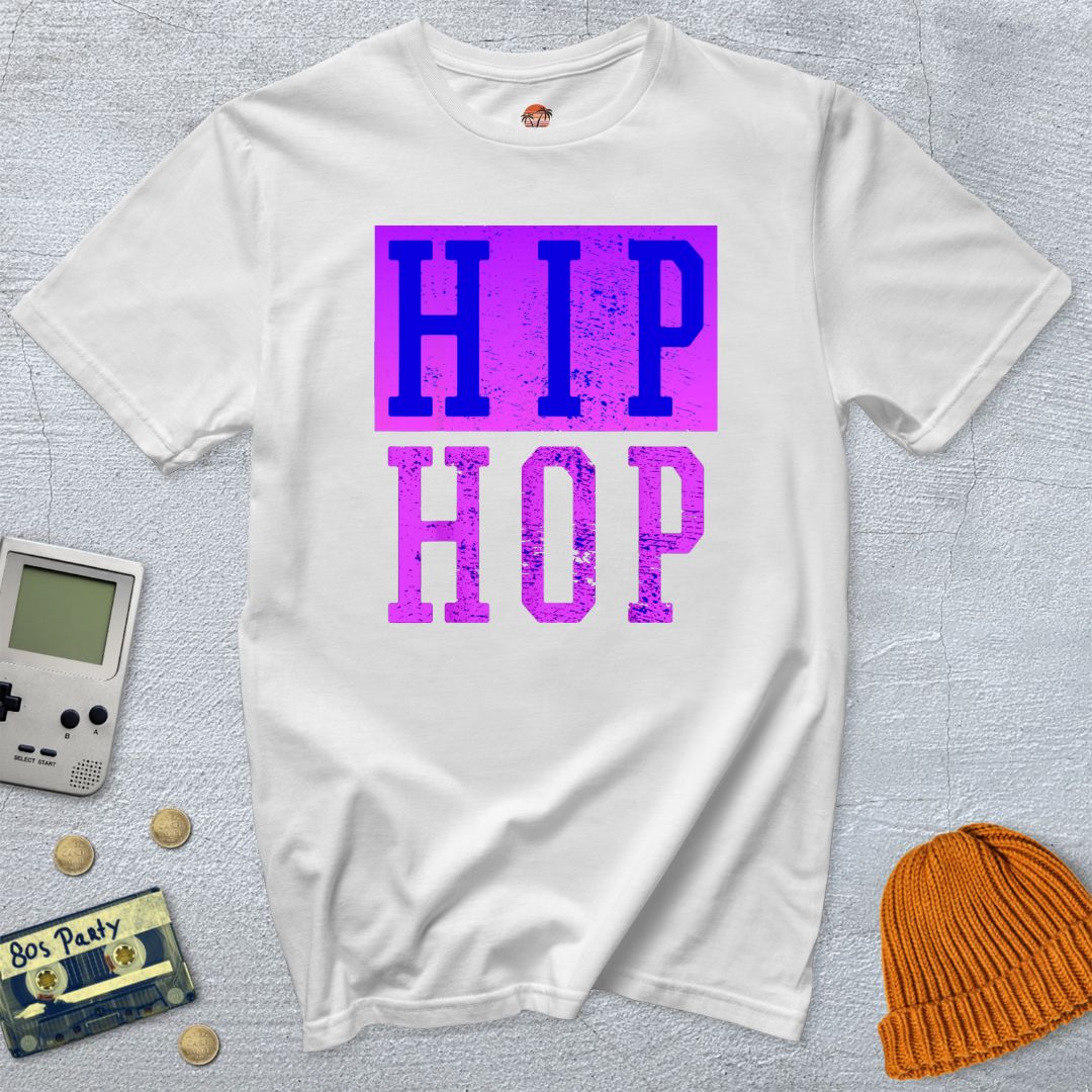 Printify T-Shirt White / S HIPHOP - Shirt
