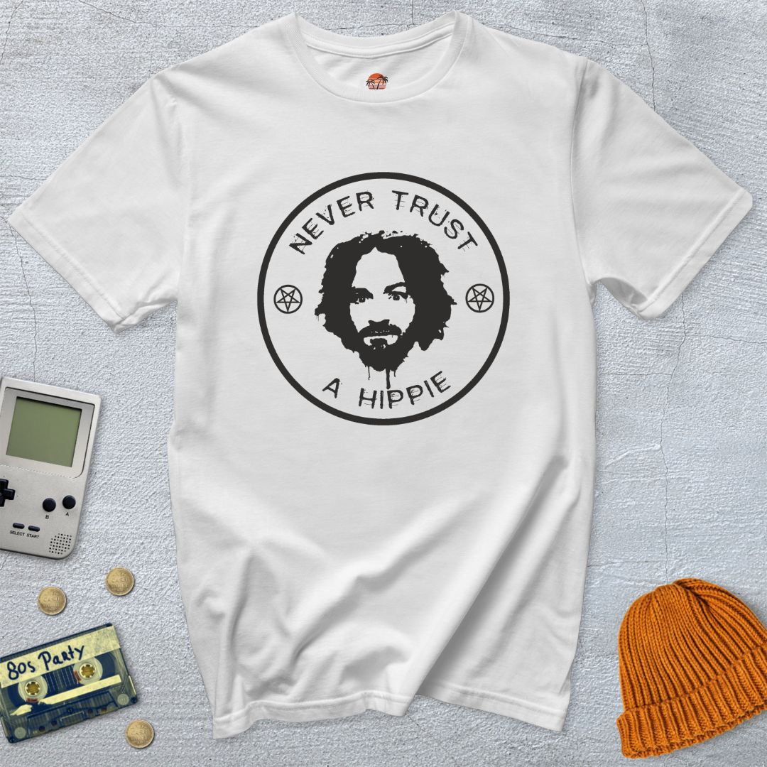 Printify T-Shirt White / S Hippie - Shirt