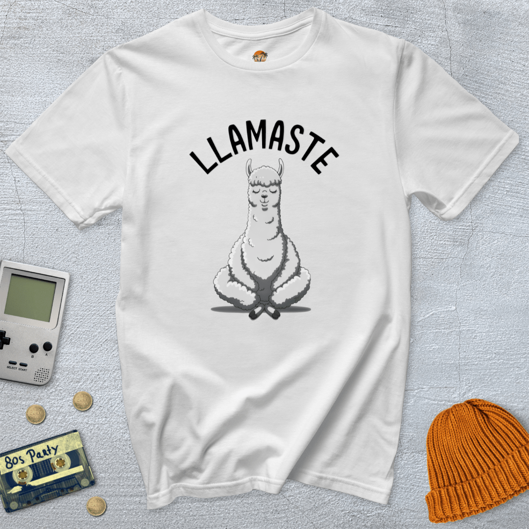 Printify T-Shirt White / S Llamaste - Shirt