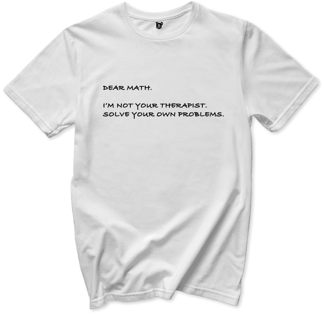 Math T-Shirt - Throwback Paradise