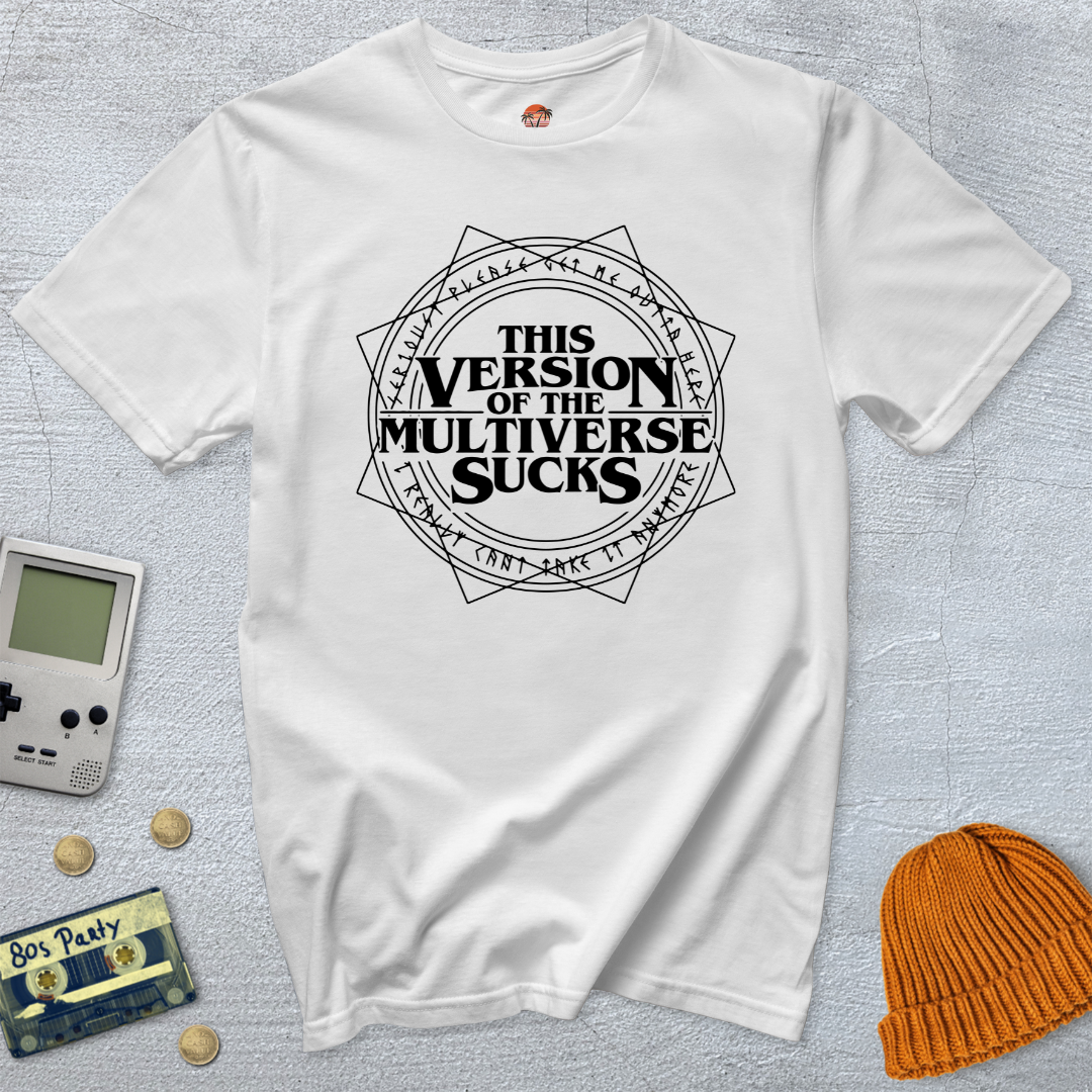Printify T-Shirt White / S Multiverse - Shirt