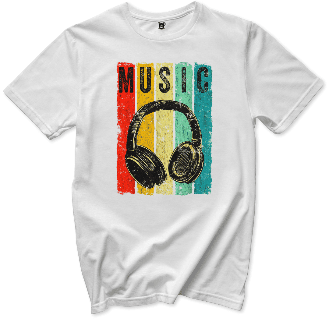 Music T-Shirt - Throwback Paradise