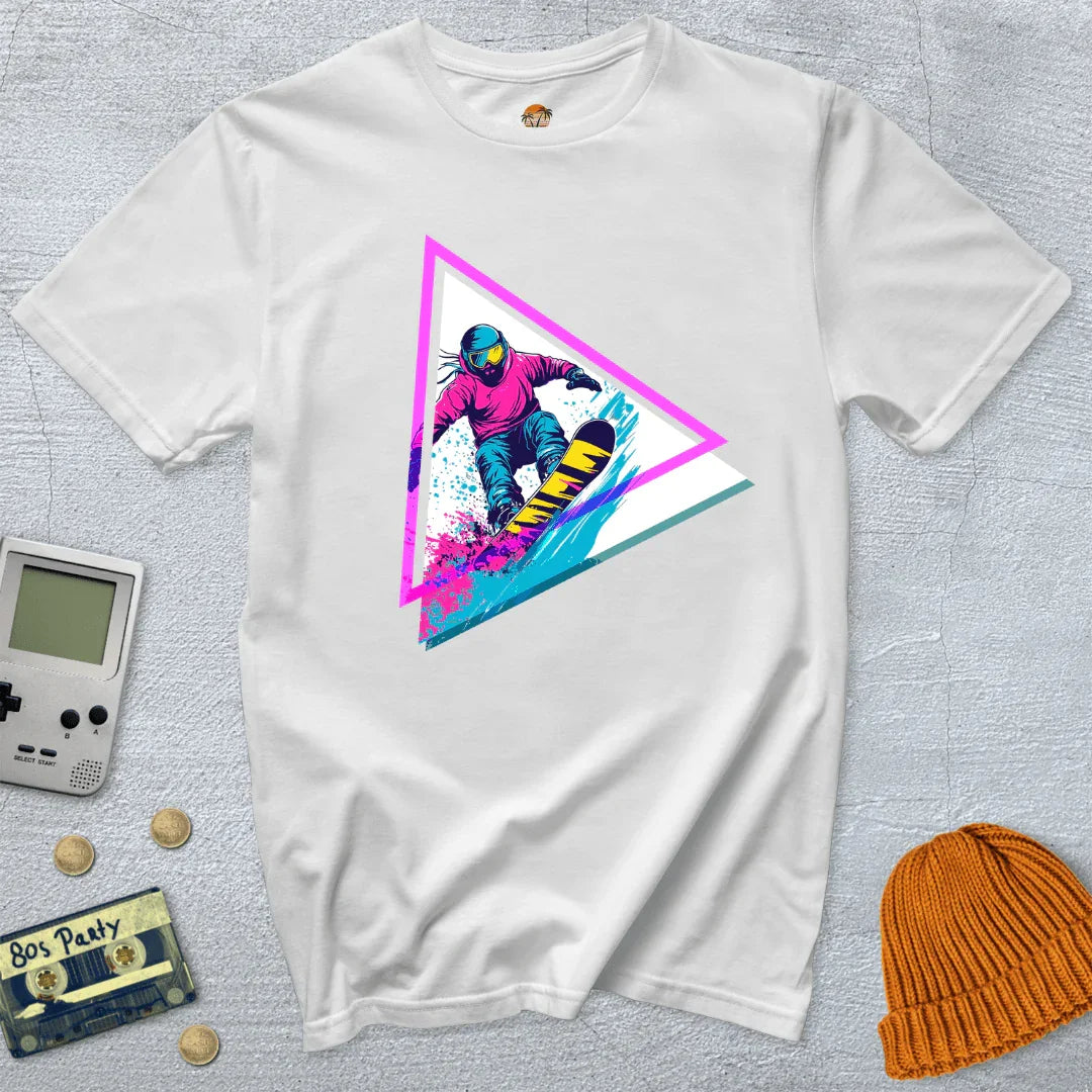 Neon Triangle Shred - Shirt - Throwback Paradise