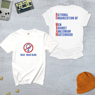 No Maam - Shirt - Throwback Paradise