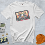 Printify T-Shirt White / S Old School - Shirt