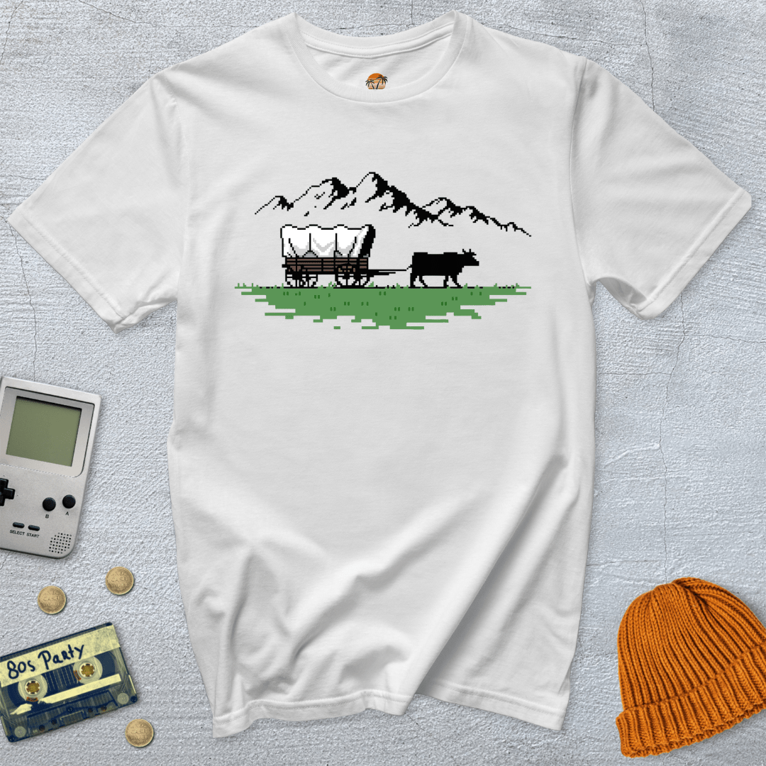 Printify T-Shirt White / S Oregon Trail - Shirt