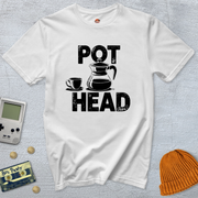 Printify T-Shirt White / S Pot Head - Shirt