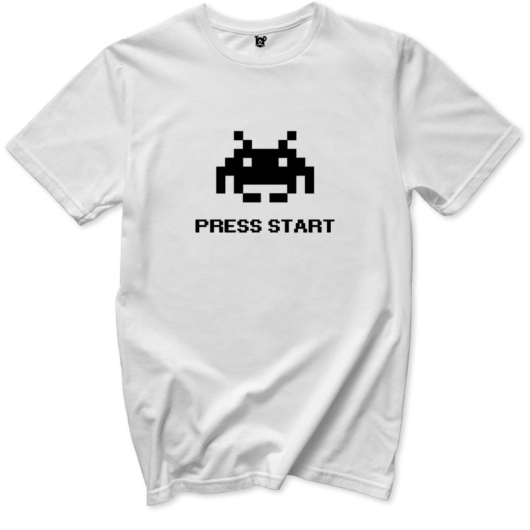 Press Start T-Shirt - Throwback Paradise