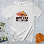 Printify T-Shirt White / S Raised in the Rink - Shirt