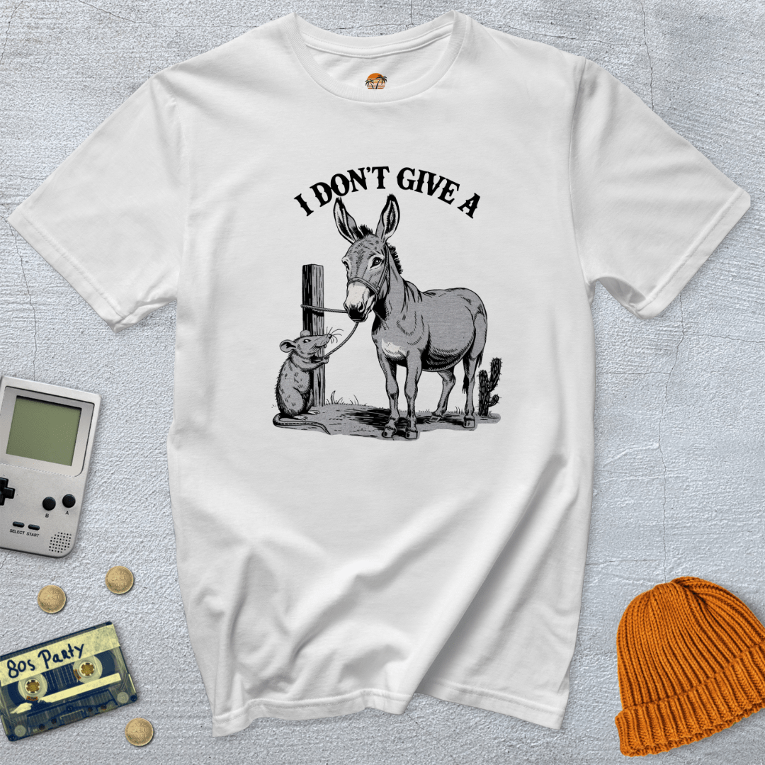 Printify T-Shirt White / S Rats Ass - Shirt
