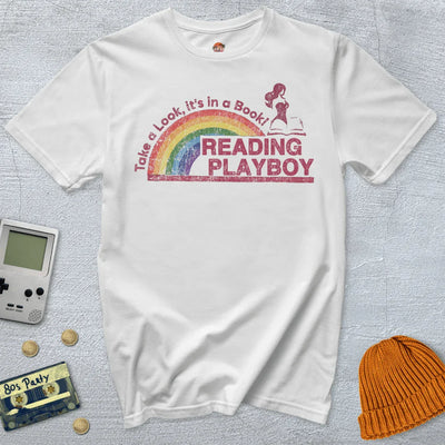 Reading Playboy - Shirt - Throwback Paradise