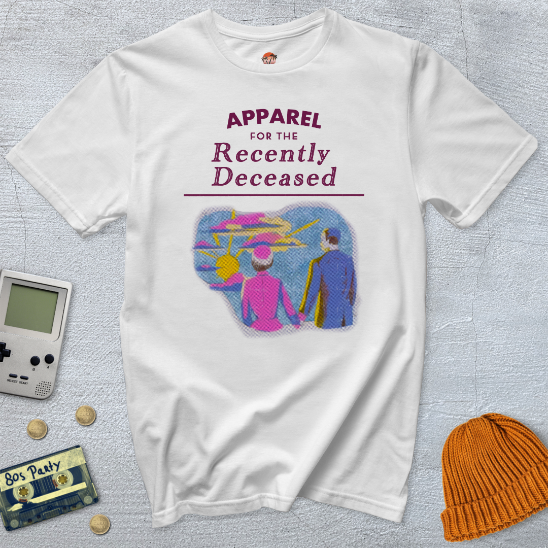 Printify T-Shirt White / S Recently Deceased - Shirt