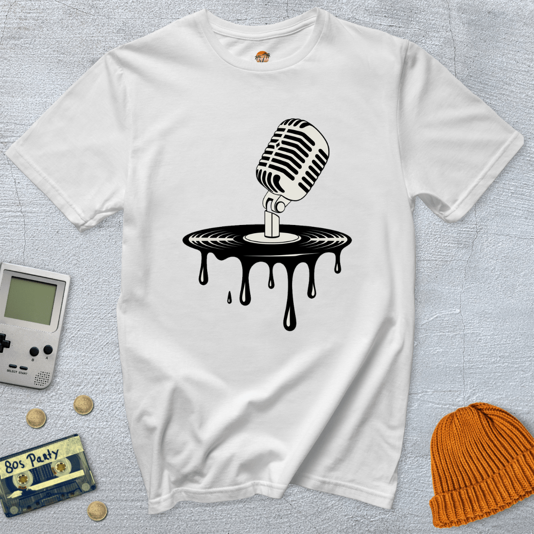 Printify T-Shirt White / S Recording artist - Shirt