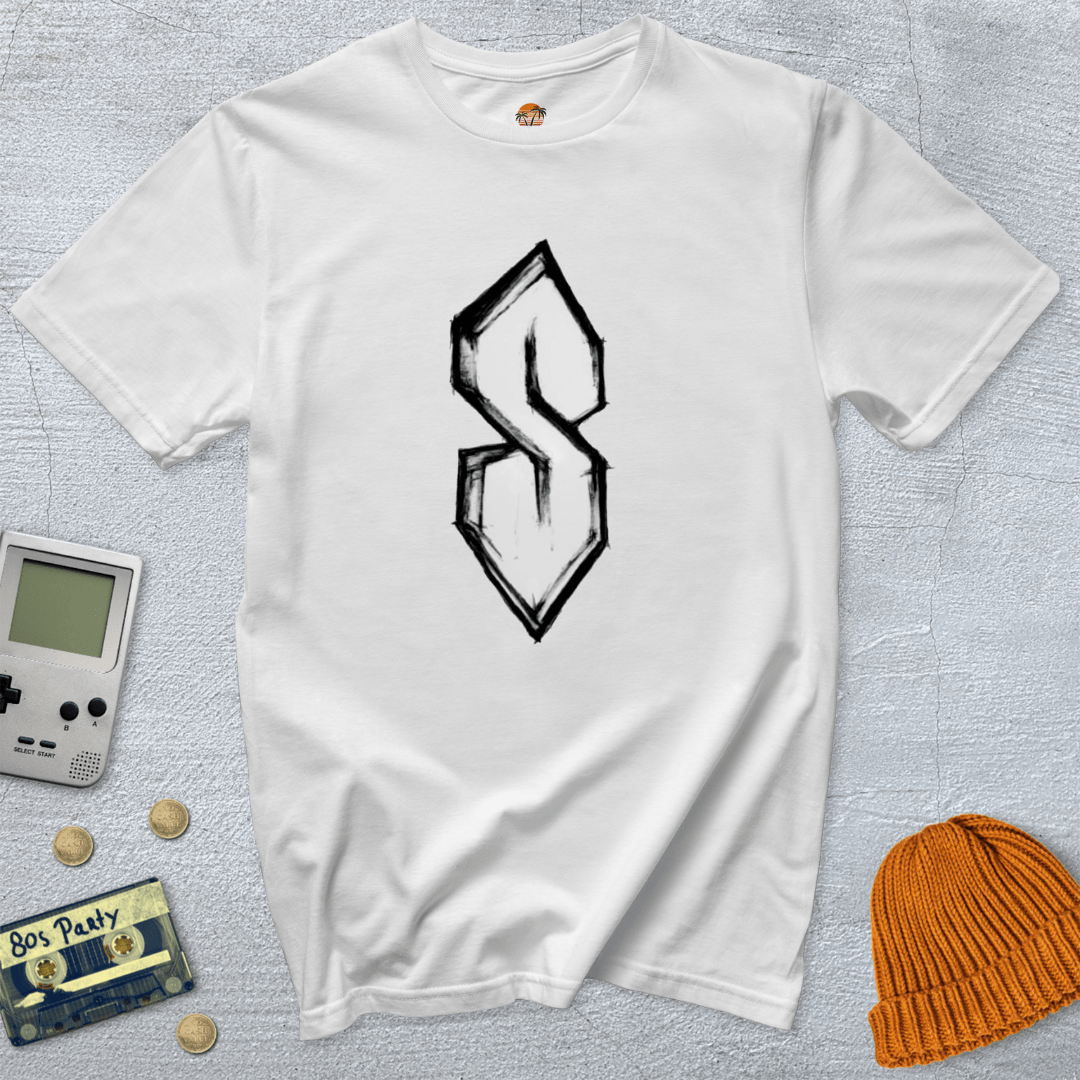 Printify T-Shirt White / S Retro S - Shirt