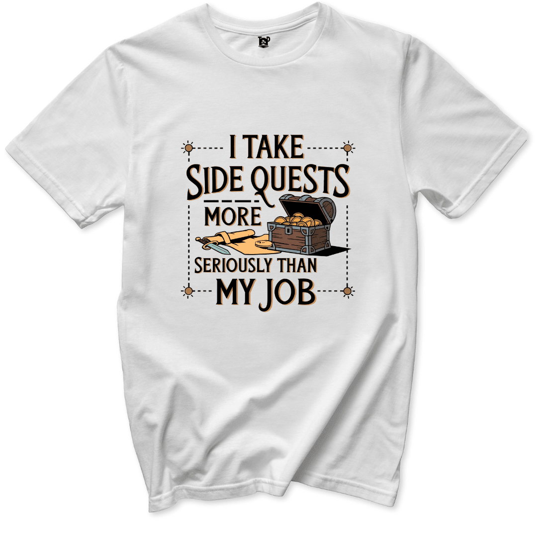 Side Quest T-Shirt - Throwback Paradise
