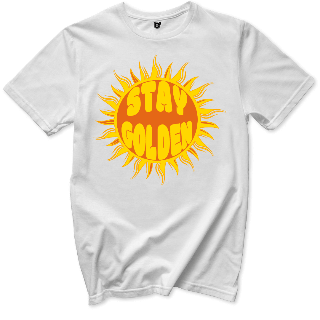 Stay Golden T-Shirt - Throwback Paradise