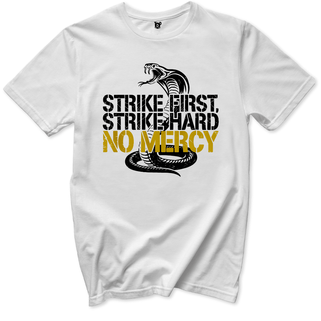 Strike First T-Shirt - Throwback Paradise