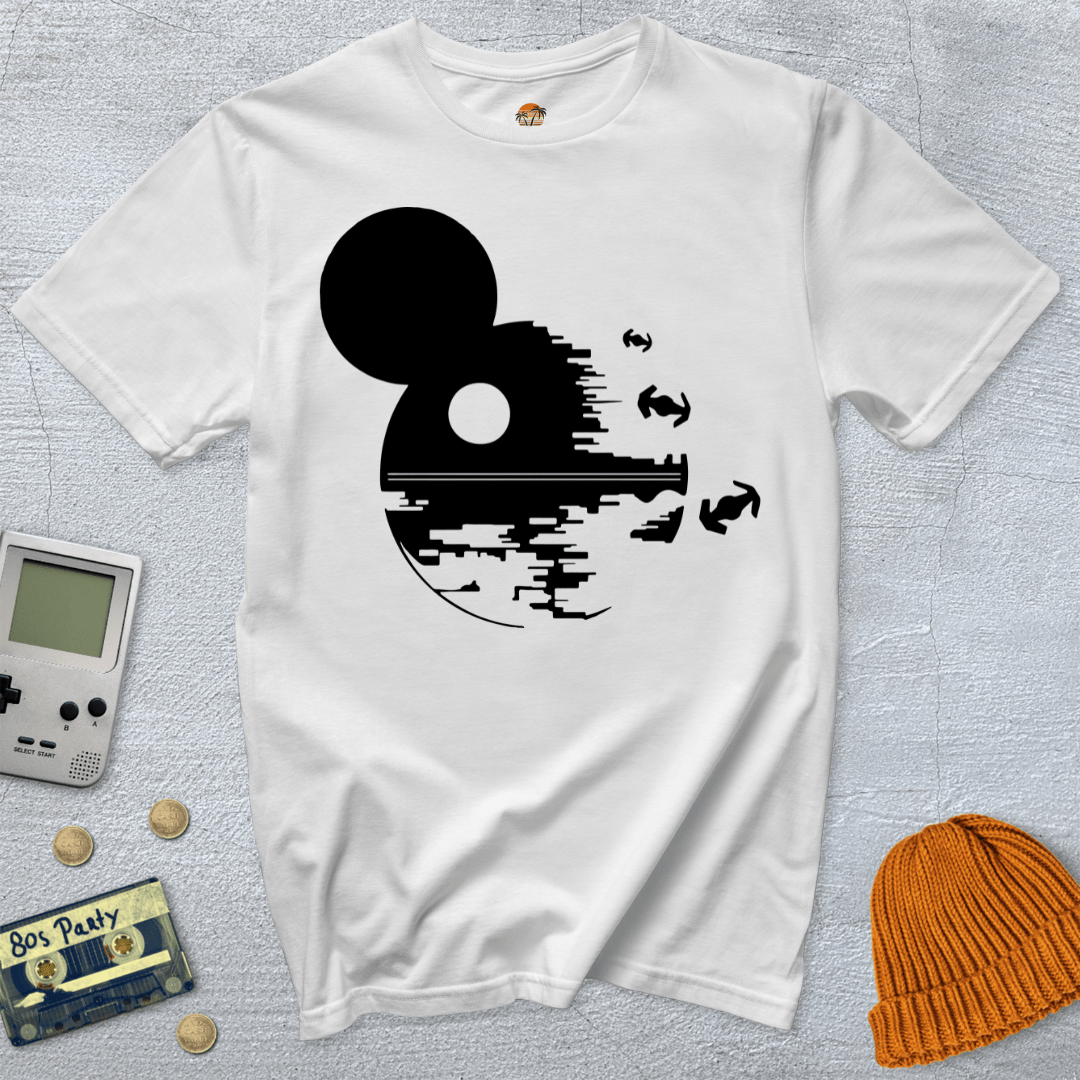 Printify T-Shirt White / S Thats no moon - Shirt