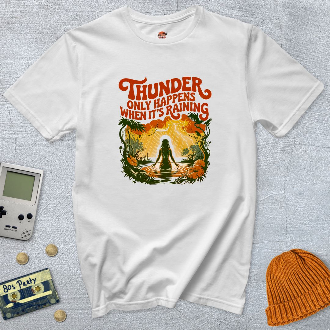 Printify T-Shirt White / S Thunder - Shirt