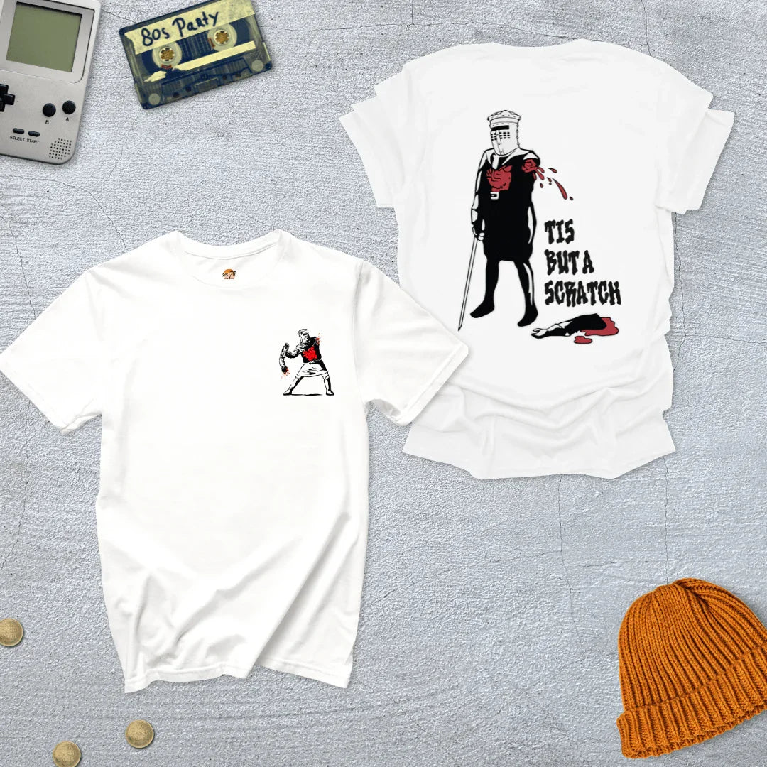 Tis But A Scratch - Shirt - Throwback Paradise