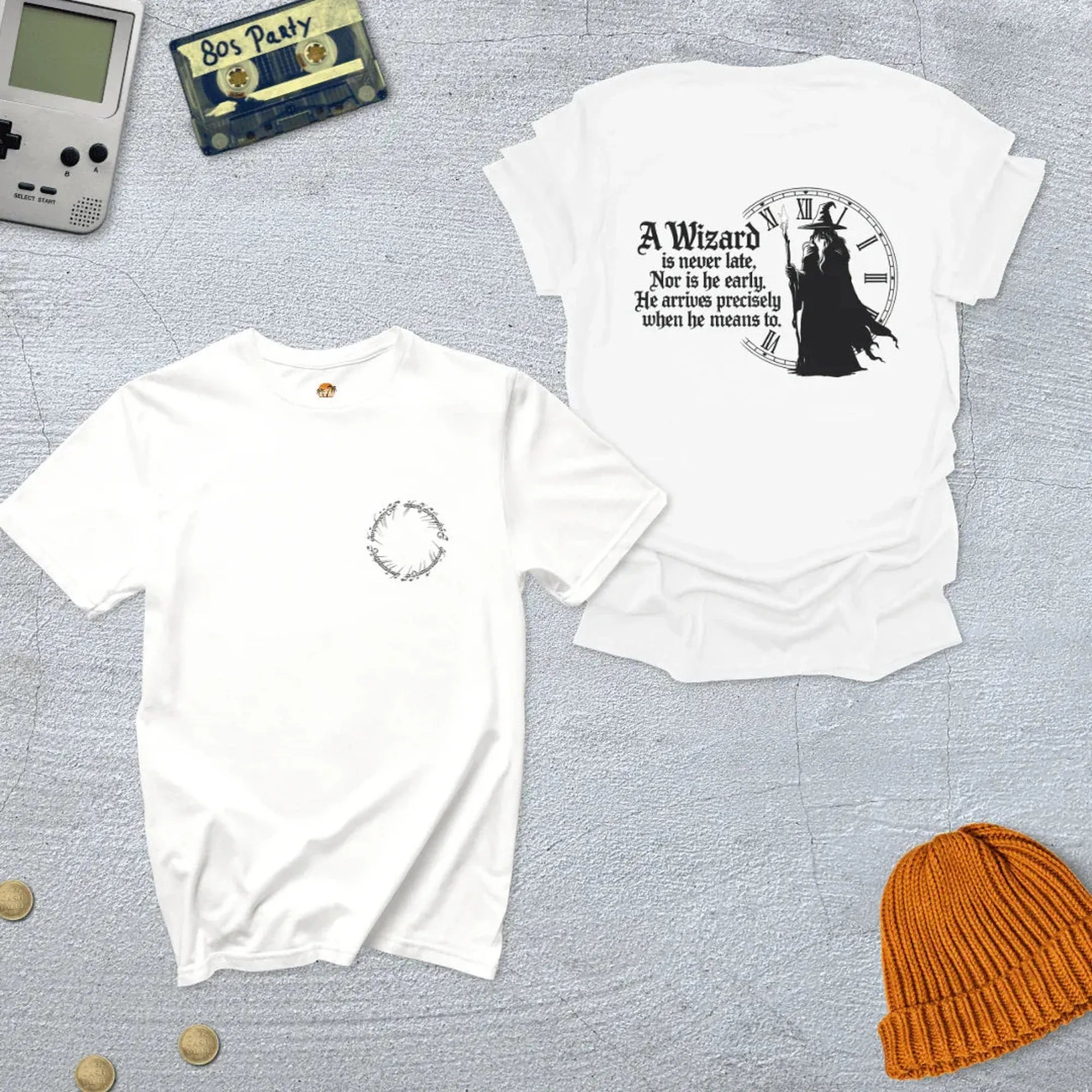 Wizard never late - Shirt