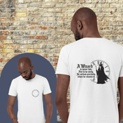 Printify T-Shirt Wizard never late - Shirt
