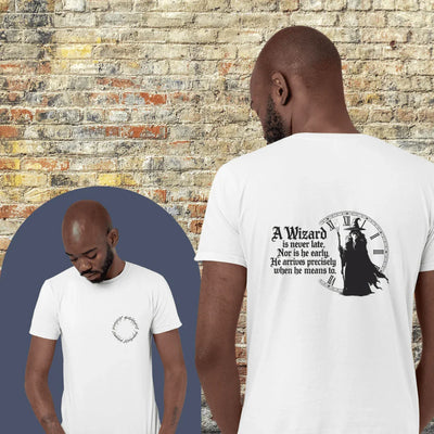 Wizard never late - Shirt - Throwback Paradise