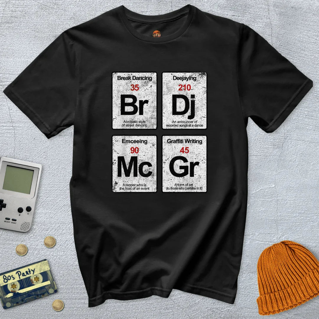 Elements of HipHop - Shirt - Throwback Paradise