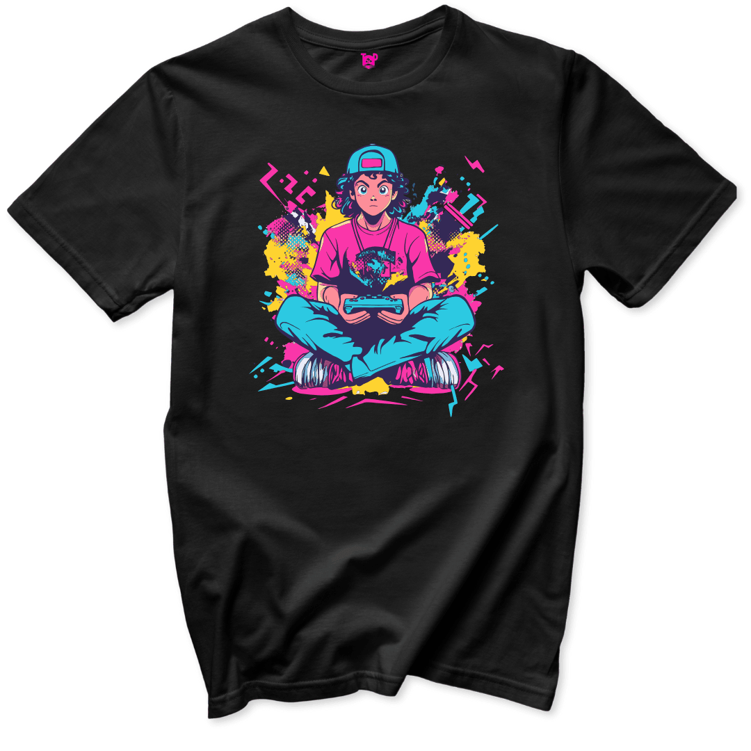 Gamer Kid T-Shirt - Throwback Paradise