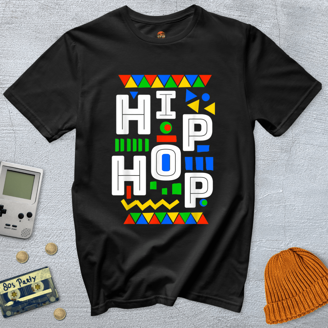 Printify T-Shirts Black / S Hip Hop dashiki - Shirt