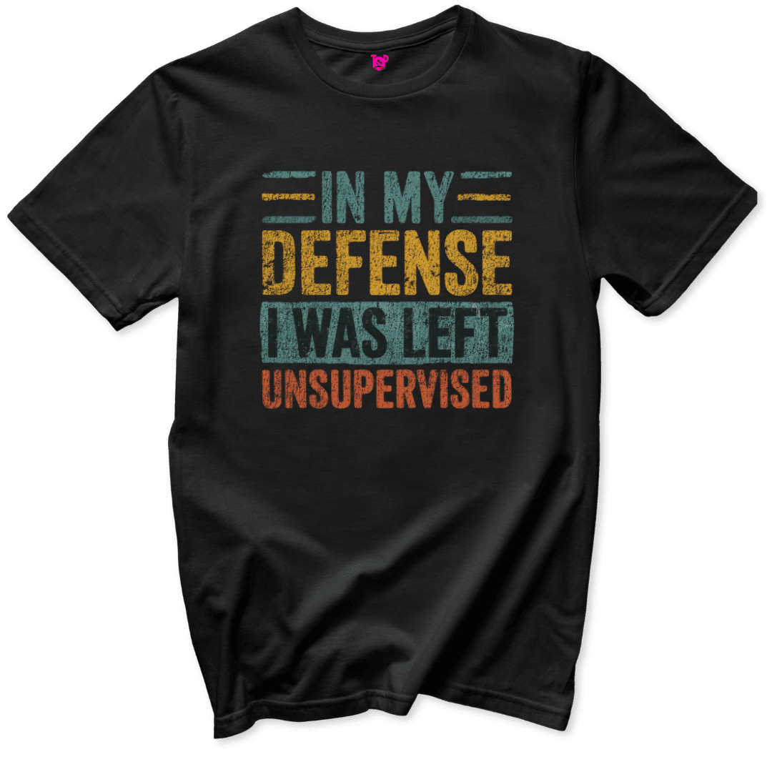In My Defense T-Shirt - Throwback Paradise