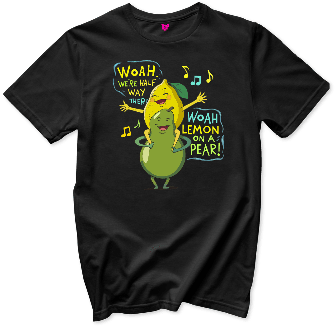 Lemon on a Pear T-Shirt - Throwback Paradise