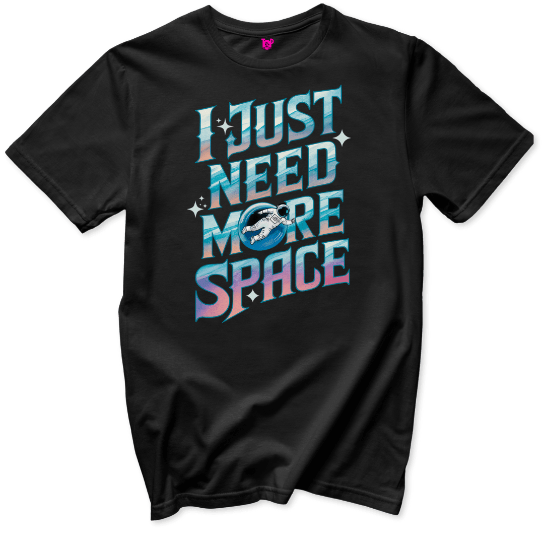 More Space T-Shirt - Throwback Paradise