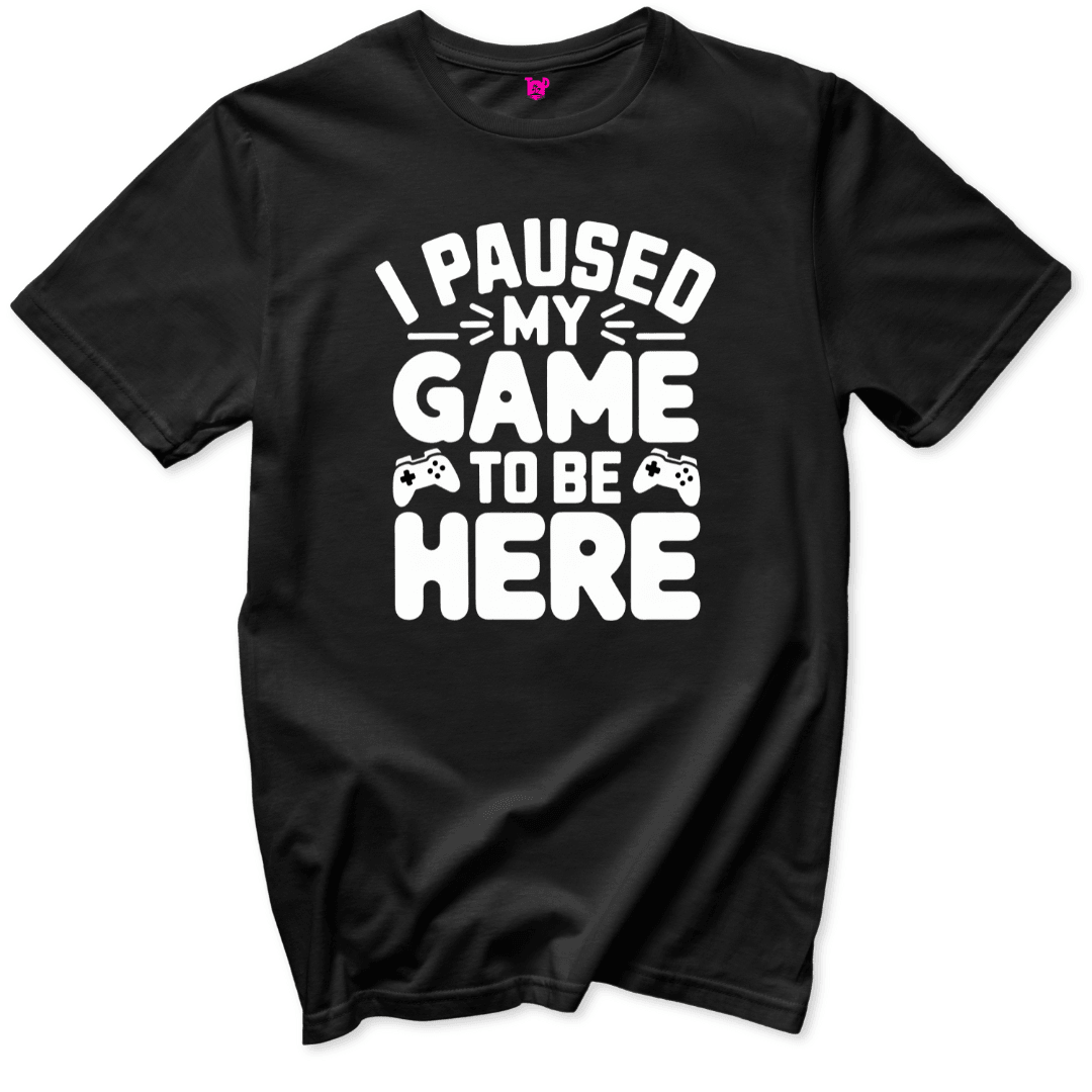 Paused my Game T-Shirt - Throwback Paradise