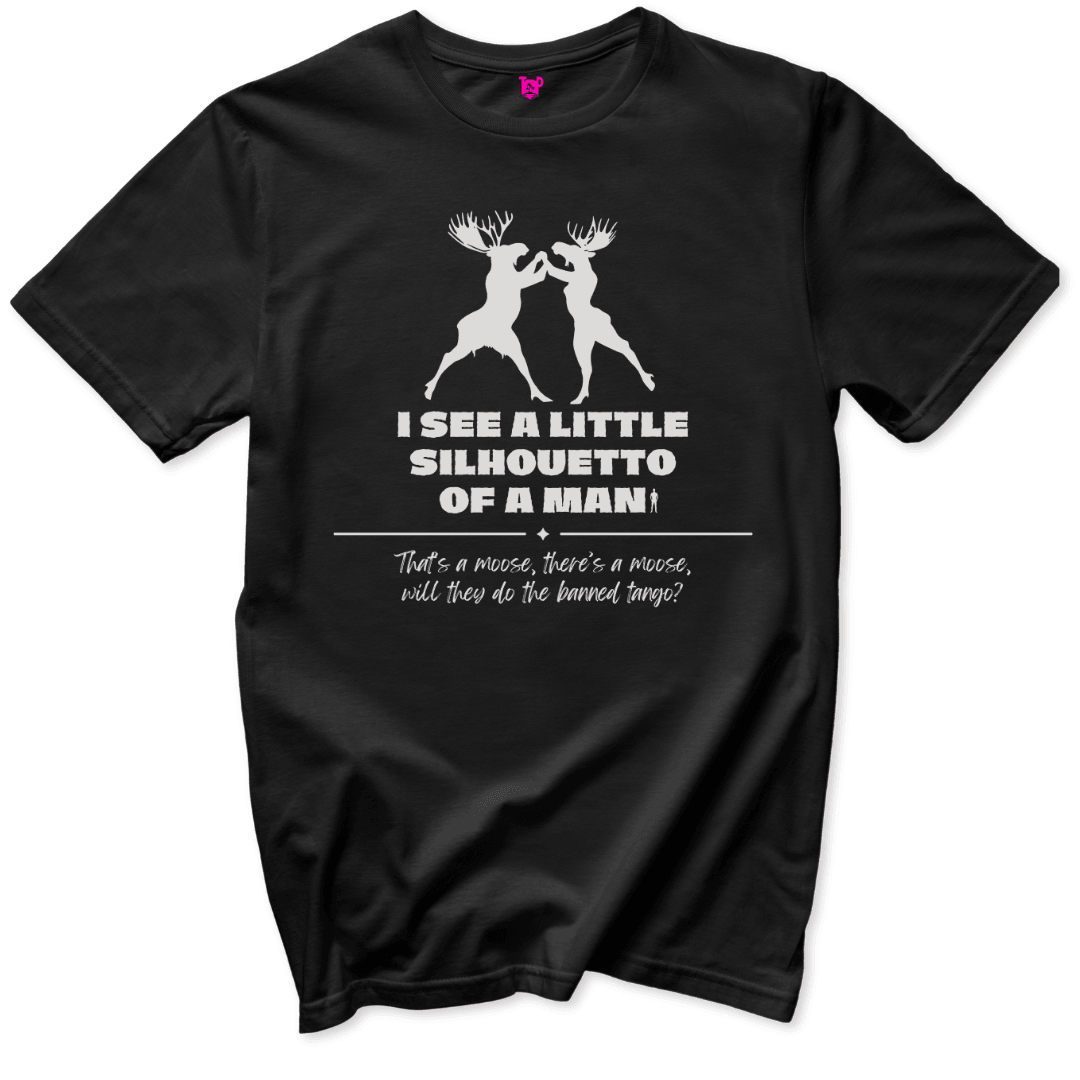 Silhouetto Moose Tango T-Shirt - Throwback Paradise