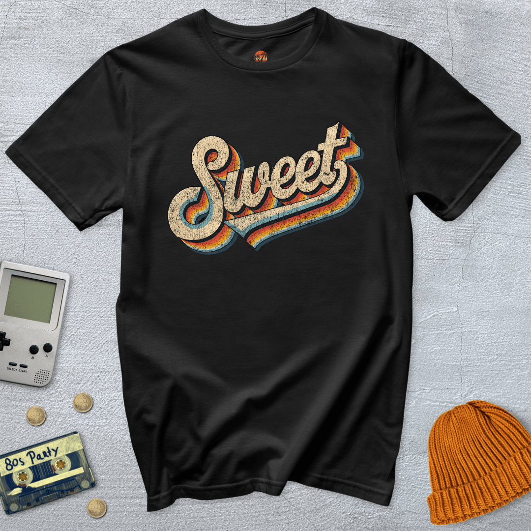 Printify T-Shirts Black / S Sweet - Shirt