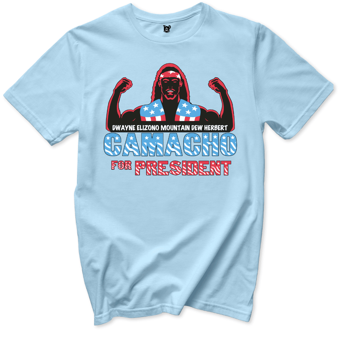 Camacho for President T-Shirt - Throwback Paradise