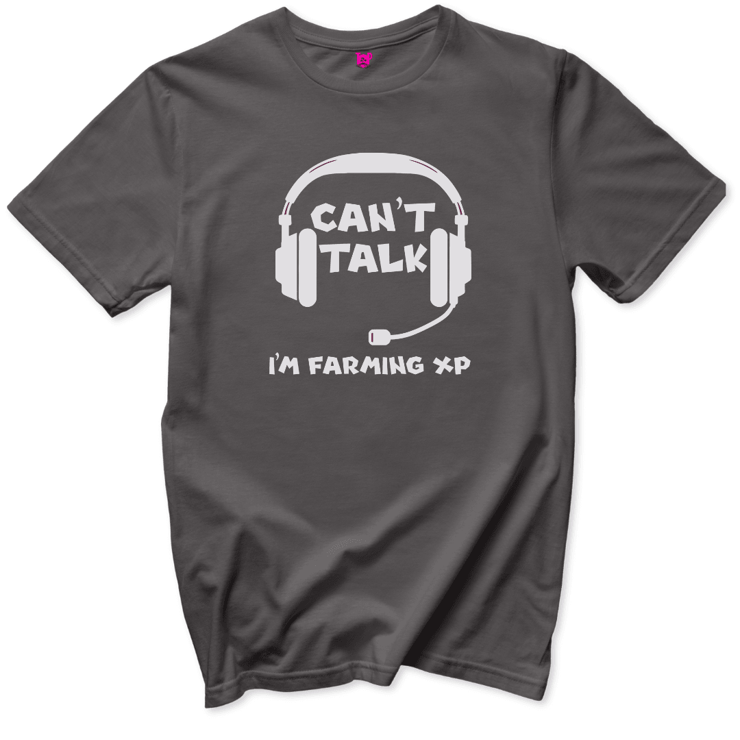Cant Talk Farming XP T-Shirt - Throwback Paradise