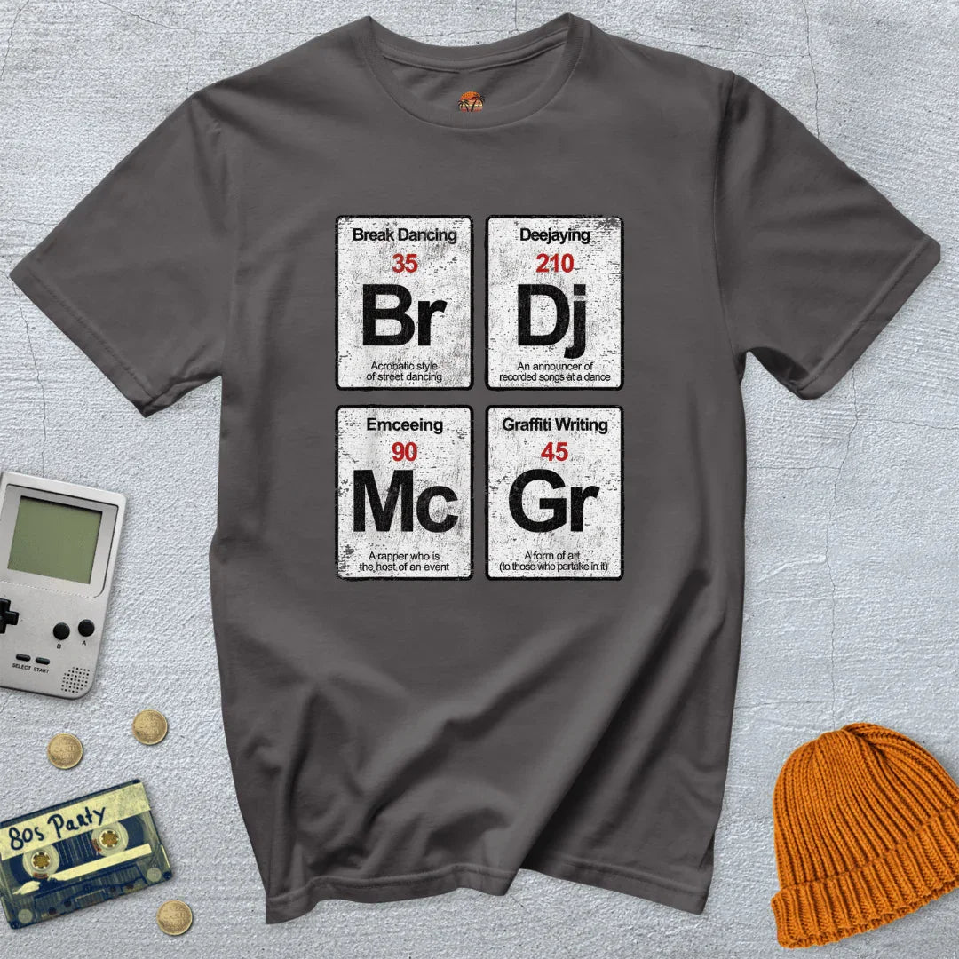 Elements of HipHop - Shirt - Throwback Paradise