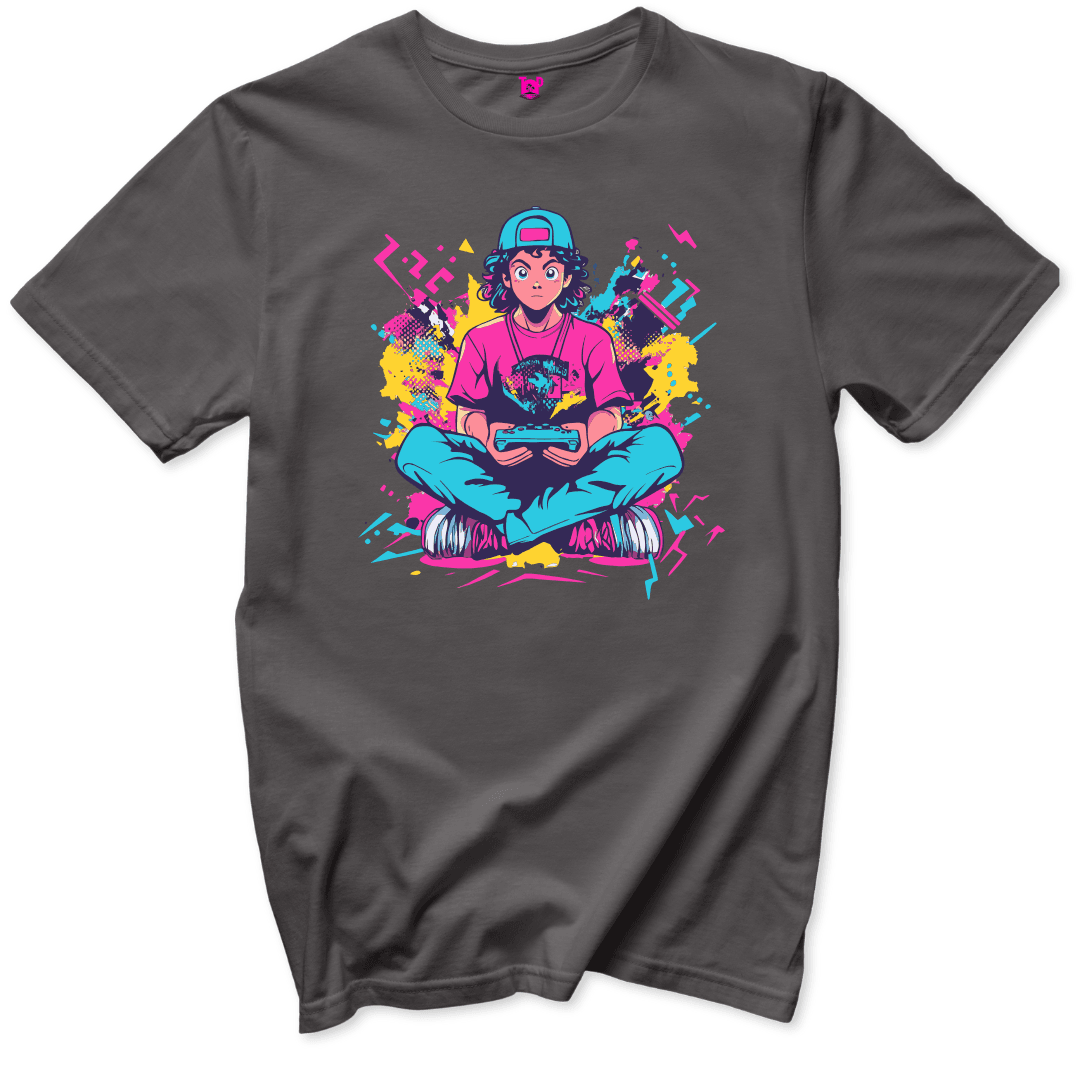 Gamer Kid T-Shirt - Throwback Paradise