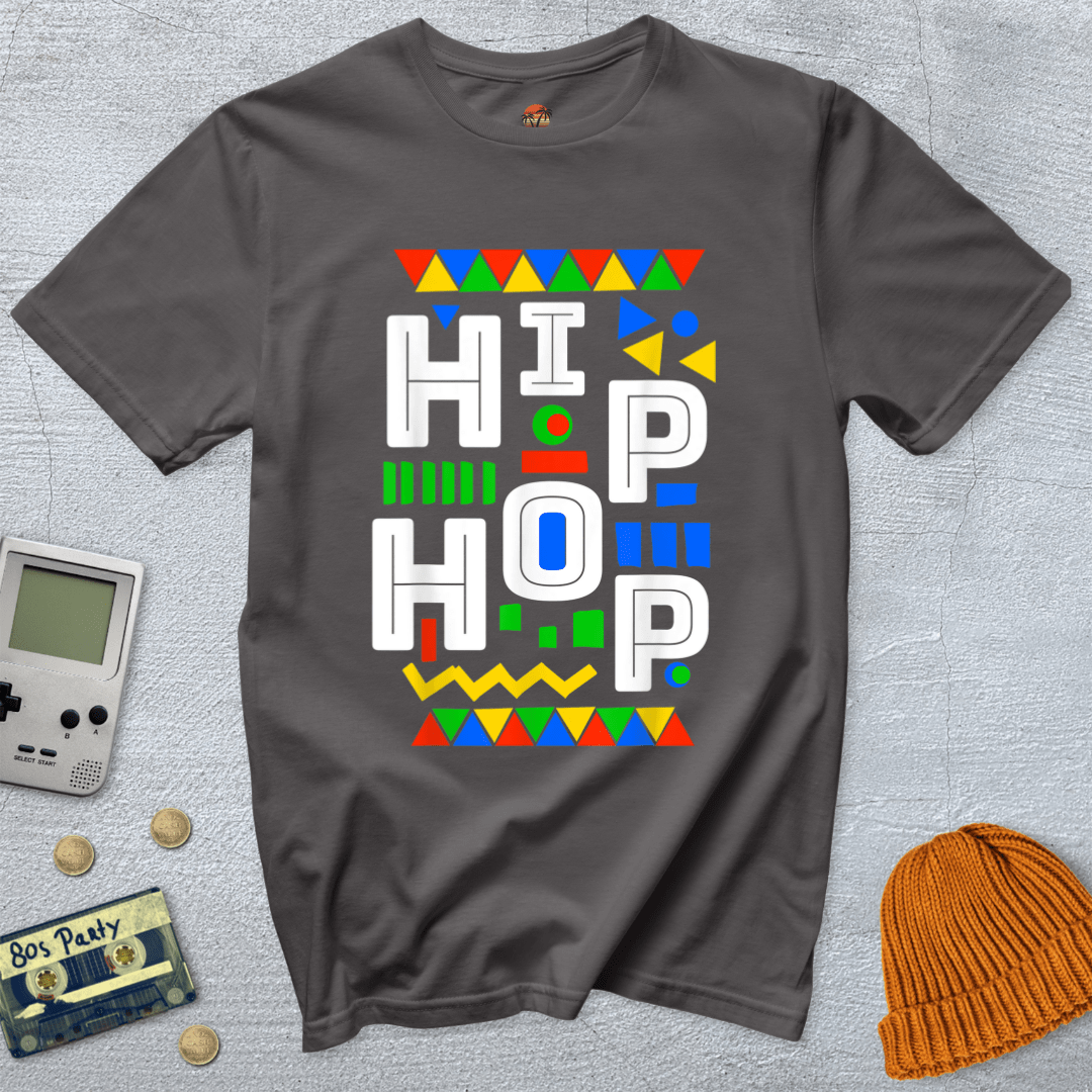 Printify T-Shirts Charcoal / S Hip Hop dashiki - Shirt