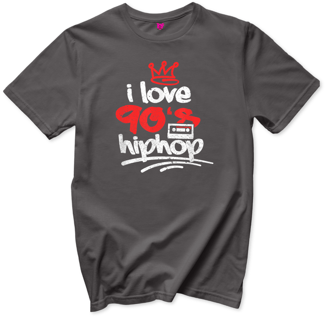 I Love 90s Hip Hop T-Shirt - Throwback Paradise