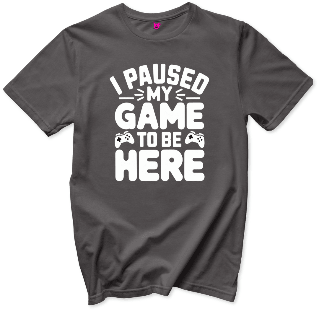 Paused my Game T-Shirt - Throwback Paradise