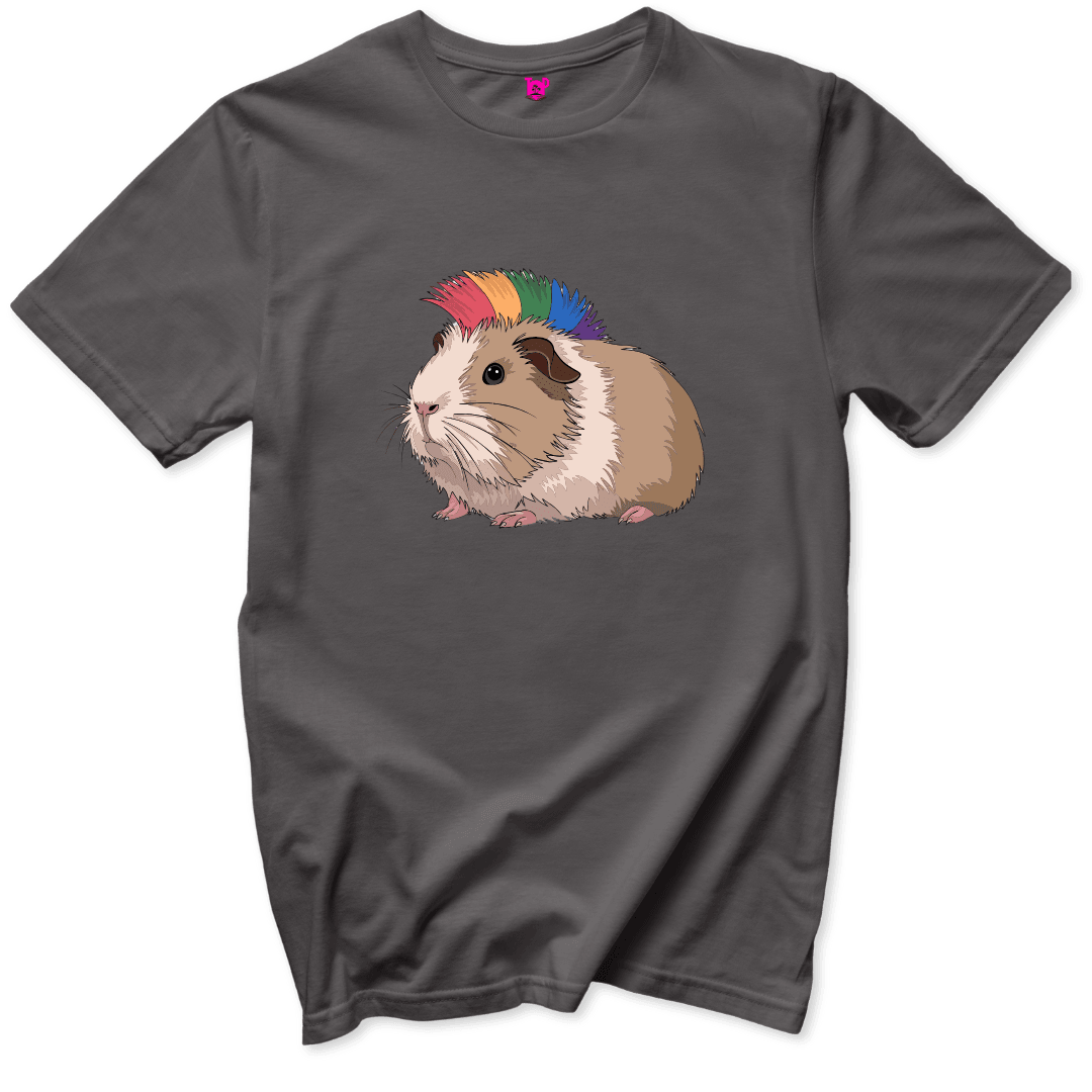 Punk Guinea Pig T-Shirt - Throwback Paradise