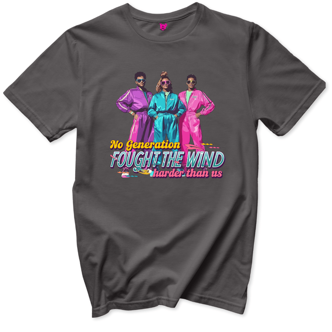 Retro Windbreaker Generation T-Shirt - Throwback Paradise